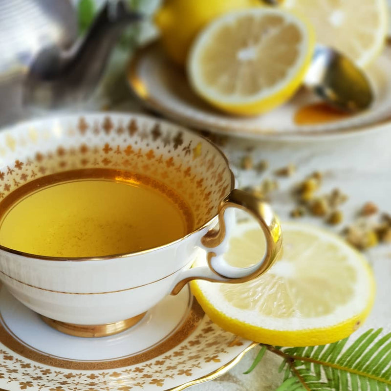 tea organic natural loose teacup premium lemon ornate
